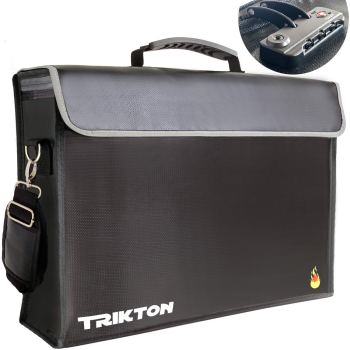 Trikton Fireproof and Waterproof Document Bag
