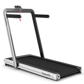 Goplus 2 in 1 Folding Treadmill