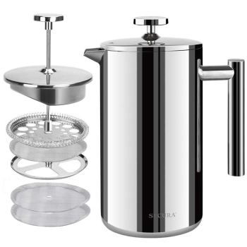Secura Stainless Steel French Press