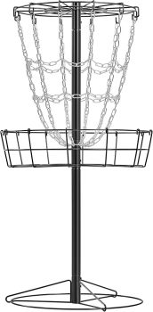 Yaheetech Portable Disc Golf Basket