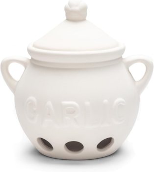 HIC Harold Import Co. Ceramic Garlic Keeper