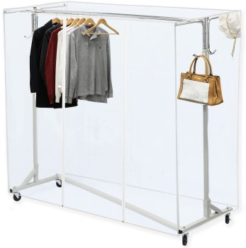 Simple Houseware Heavy-Duty Clothing Garment Rack