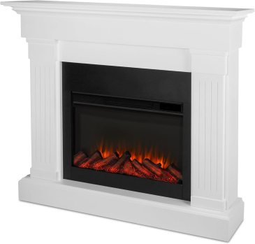 Real Flame 8020E-GW Crawford Electric Fireplace