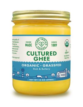 Pure Indian Foods Traditional Cultured Ghee