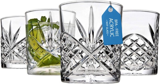 Godinger Dublin Old Fashioned Glasses