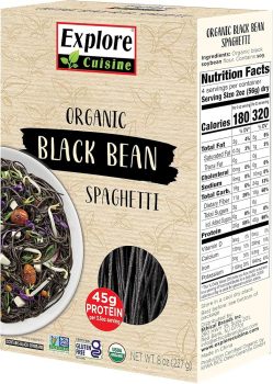 Explore Cuisine Black Bean Spaghetti