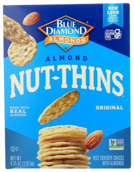 Blue Diamond Nut-Thins Almond Rice Crackers