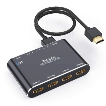 ZACCAS HDMI Splitter 1x4