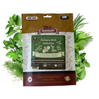 Sustainable Seed Company Heirloom Herb Seeds