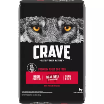 CRAVE Adult Grain Free with Protein from Beef