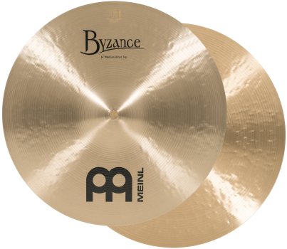 Meinl Byzance 14" Traditional Medium Hi-Hat Cymbals