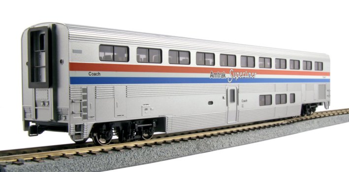 Kato USA Model Train Products Santa Fe Coach