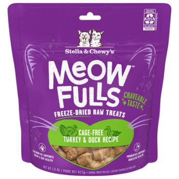 Stella & Chewy’s Freeze-Dried Raw Turkey Cat Treats