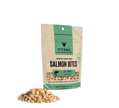 Vital Essentials Freeze-Dried Wild Alaskan Salmon Cat Treats