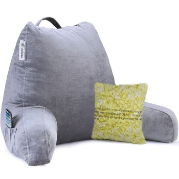Vekkia Premium Soft Reading & Bed Rest Pillow