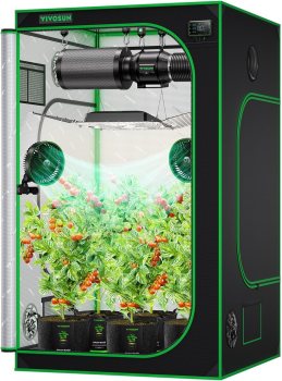 VIVOSUN Hydroponic Mylar Grow Tent