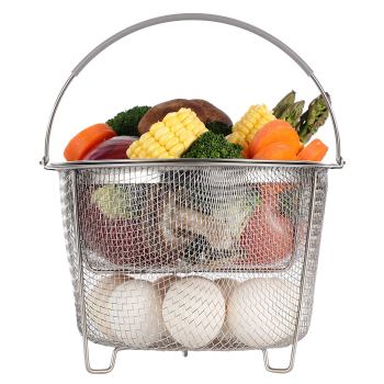 AOZITA Steamer Basket Set