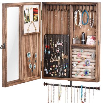Keebofly Wall-Mounted Jewelry Organizer