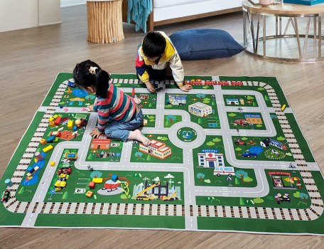 Learning Carpets City Life Play Carpet