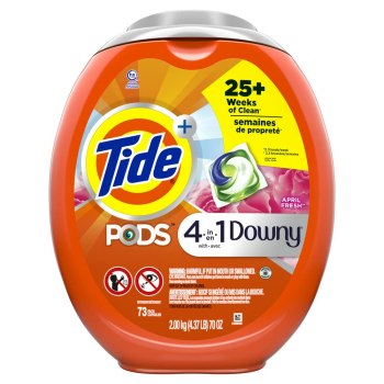 Tide Pods Plus Downy