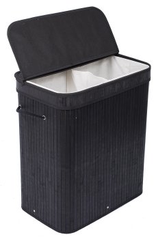 BirdRock Home Double Laundry Hamper