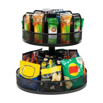 Mind Reader Metal Mesh Lazy Susan