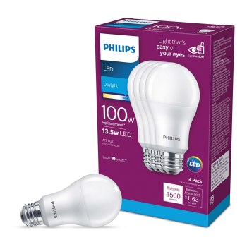 Philips A19 Frosted