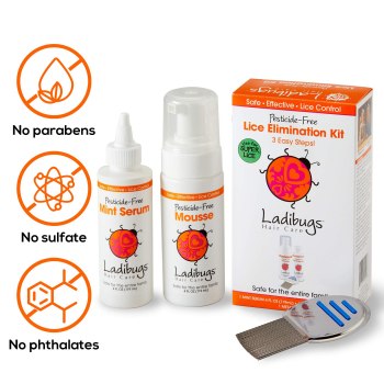 Ladibugs Lice Treatment Kit