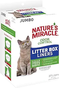 Nature's Miracle Jumbo Disposable Cat Litter Box Liners