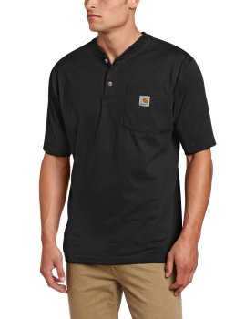 Carhartt Men's Big & Tall Workwear Pocket Henley Shirt