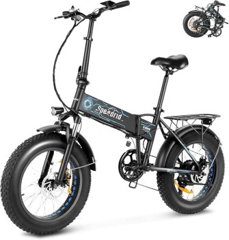 Ancheer Folding Electric Mountain Bike