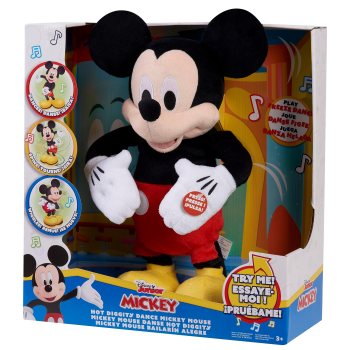 Just Play Disney Junior Mickey Mouse Funhouse Talking Mickey Mouse Plush