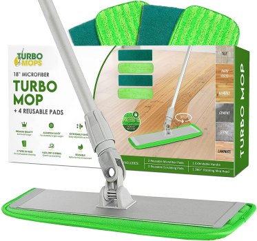 Turbo Microfiber Floor Cleaning System