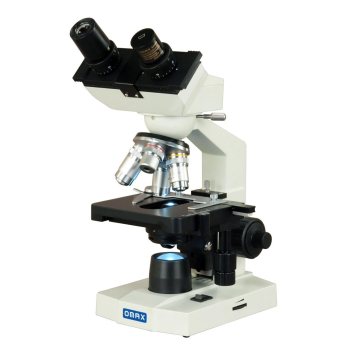 OMAX 40X-2500X LED Binocular Compound Lab Microscope