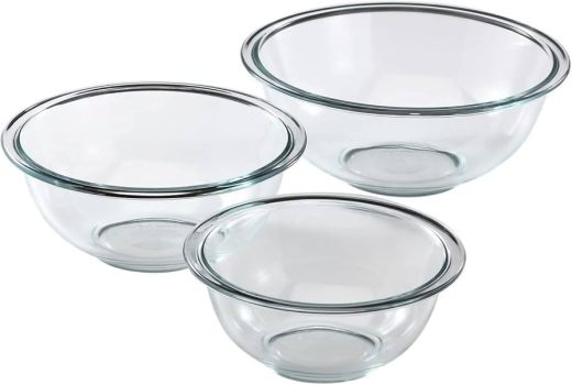 Pyrex Glass Mixing Bowl Set