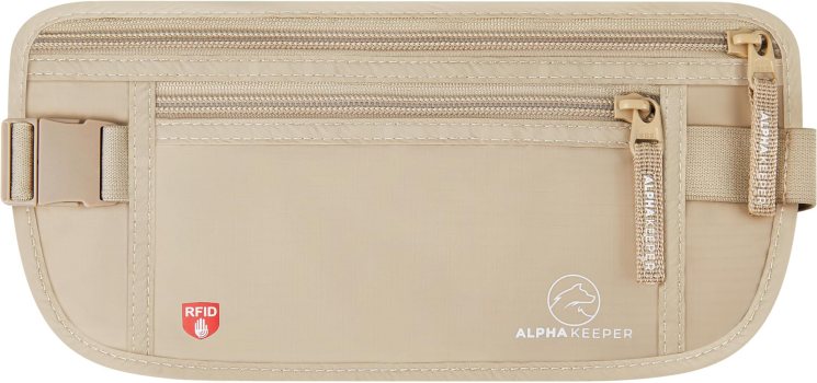 Alpha Keeper RFID Money Belt