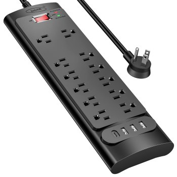 Bototek Surge Protector Power Strip