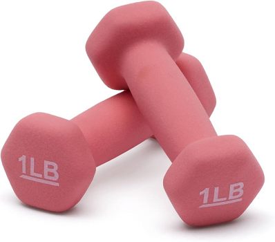 Amazon Basics Neoprene Dumbbell Set