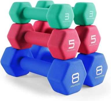 ProForm Neoprene Dumbbell Set