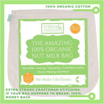 Organic Family Products Organic Cotton Nut Milk Bag