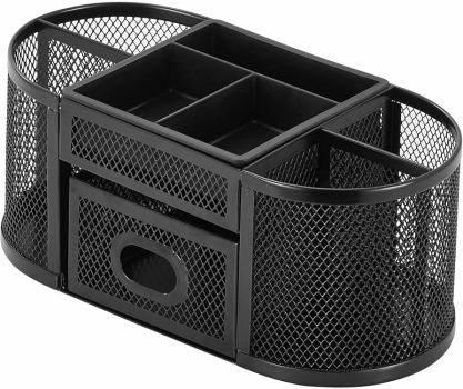 AmazonBasics Mesh Paper Clip Holder