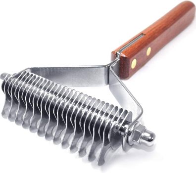 PawsPamper Extra Wide Undercoat Rake