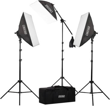 Fovitec StudioPRO Softbox Lighting Kit