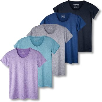 Amazon Essentials Tech Stretch Short-Sleeve Crewneck T-Shirt