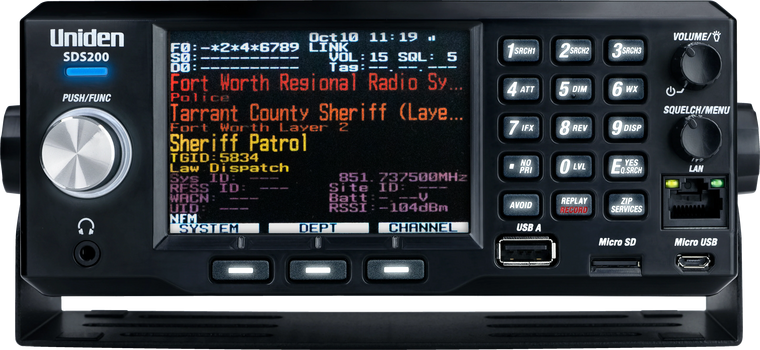 Uniden Bearcat SDS200