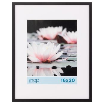 Snap Black Wood Frame