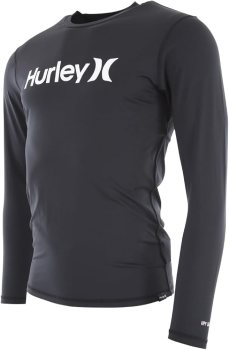 Hurley Men's One and Only Long Sleeve Rash Guard