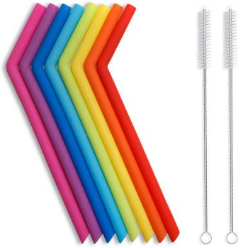 Hiware Silicone Straws