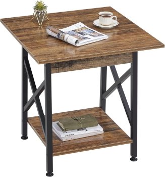 GreenForest Reclaimed Wood End Table