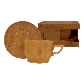 Bambu Eco-Friendly Bamboo Saucer
